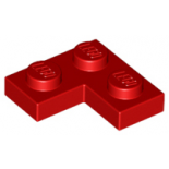 Red Plate 2 x 2 Corner