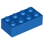 Blue Brick 2 x 4