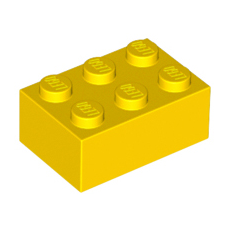 Yellow Brick 2 x 3