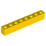 Yellow Brick 1 x 8