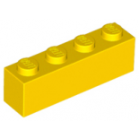 Yellow Brick 1 x 4