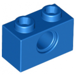 Blue Technic, Brick 1 x 2 with Hole