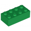 Green Brick 2 x 4