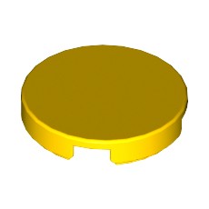 Yellow Tile, Round 2 x 2
