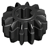 Black Technic, Gear 12 Tooth Double Bevel