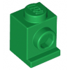 Green Brick, Modified 1 x 1 with Headlight