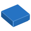 Blue Tile 1 x 1 with Groove