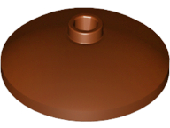 Reddish Brown Dish 3 x 3 Inverted (Radar)