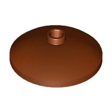 Reddish Brown Dish 3 x 3 Inverted (Radar)