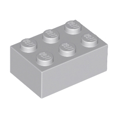 Light Bluish Gray Brick 2 x 3