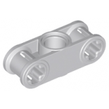 Light Bluish Gray Technic, Axle and Pin Connector Perpendicular 3L with Center Pin Hole