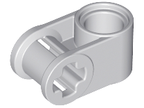 Light Bluish Gray Technic, Axle and Pin Connector Perpendicular