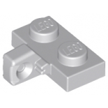 Light Bluish Gray Hinge Plate 1 x 2 Locking with 1 Finger on Side