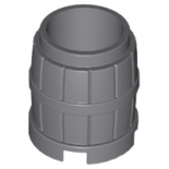 상자 통 Dark Bluish Gray Container, Barrel 2 x 2 x 2