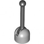 Light Bluish Gray Lever Small Base with Black Lever