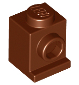 Reddish Brown Brick, Modified 1 x 1 with Headlight