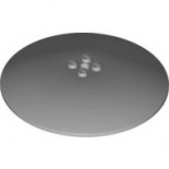 Light Bluish Gray Dish 10 x 10 Inverted (Radar) - Solid Studs