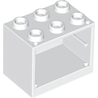 White Container, Cupboard 2 x 3 x 2