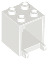 White Container, Box 2 x 2 x 2