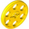 Yellow Technic Wedge Belt Wheel (Pulley)