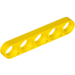 Yellow Technic, Liftarm 1 x 5 Thin