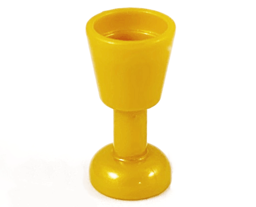 Pearl Gold Minifig, Utensil Goblet