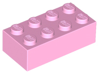 Bright Pink Brick 2 x 4