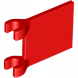 Red Flag 2 x 2 Square