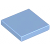 Medium Blue Tile 2 x 2 with Groove