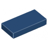 Dark Blue Tile 1 x  2