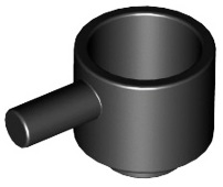 Black Minifig, Utensil Saucepan