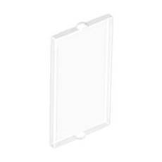 Trans-Clear Glass for Window 1 x 2 x 3 Flat Front