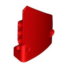 Red Technic, Panel Fairing #14 Large Short Smooth, Side B