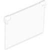 Trans-Clear Glass for Window 1 x 4 x 3 - Opening