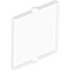 Trans-Clear Glass for Window 1 x 2 x 2 Flat Front