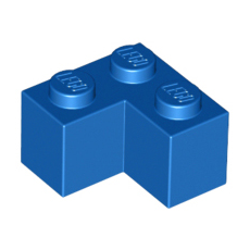 Blue Brick 2 x 2 Corner