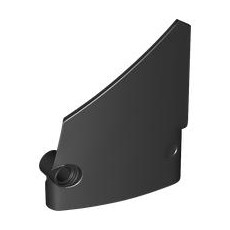 Black Technic, Panel Fairing #13 Large Short Smooth, Side A