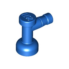 Blue Tap 1 x 1 without Hole in End