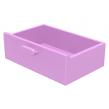 Bright Pink Container, Cupboard 2 x 3 x X Drawer