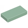 Sand Green Tile 1 x 2 with Groove