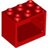 Red Container, Cupboard 2 x 3 x 2