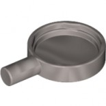 Flat Silver Minifig, Utensil Frying Pan