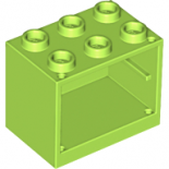 Lime Container, Cupboard 2 x 3 x 2