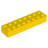 Yellow Brick 2 x 8