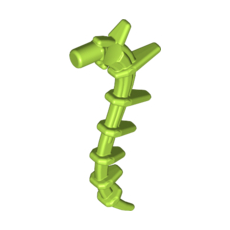 Lime Plant Vine Seaweed / Appendage Spiked / Bionicle Spine