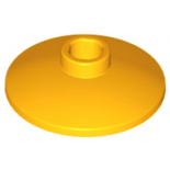 Bright Light Orange Dish 2 x 2 Inverted (Radar)