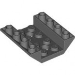 Dark Bluish Gray Slope, Inverted 45 4 x 4 Double with 2 Holes