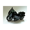 Motorcycle City with Black Chassis (Long Fairing Mounts) and Light Bluish Gray Wheels