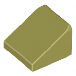 Olive Green Slope 30 1 x 1 x 2/3