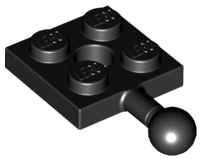 Black Plate, Modified 2 x 2 with Towball and Hole